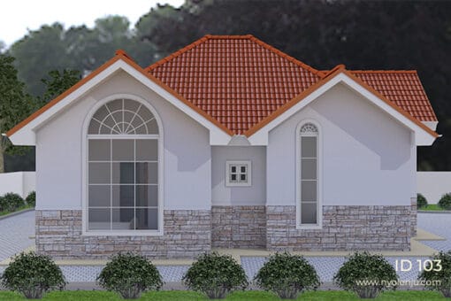 3 Bedrooms Country House left side view