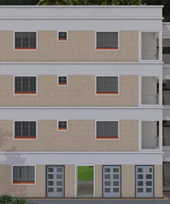 3 bedroom apartment; floor plan for an apartment