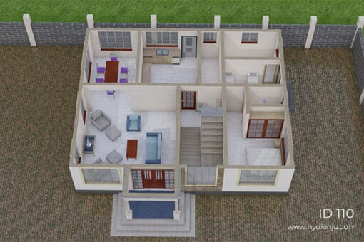 4 bedroom flatroof Nyolenju Structures Limited