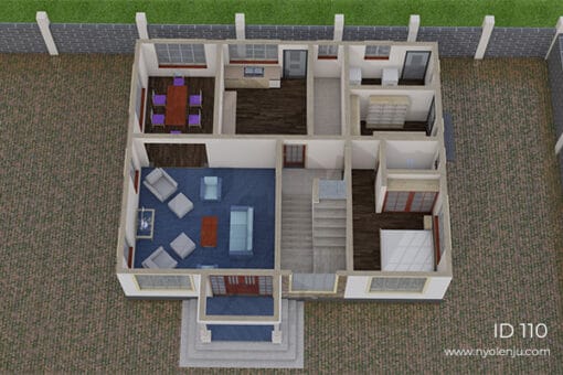 4 bedroom flatroof Nyolenju Structures Limited