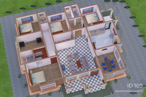 4 bedroom house Nyolenju Structures Limited