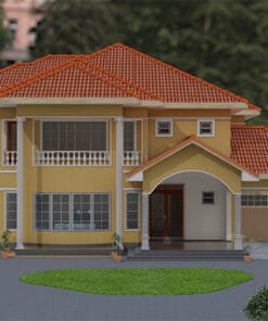 4 Bedroom Maisonette House Plan