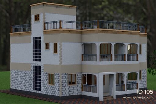 5 bedroom house plan - Nyolenju Structures Limited