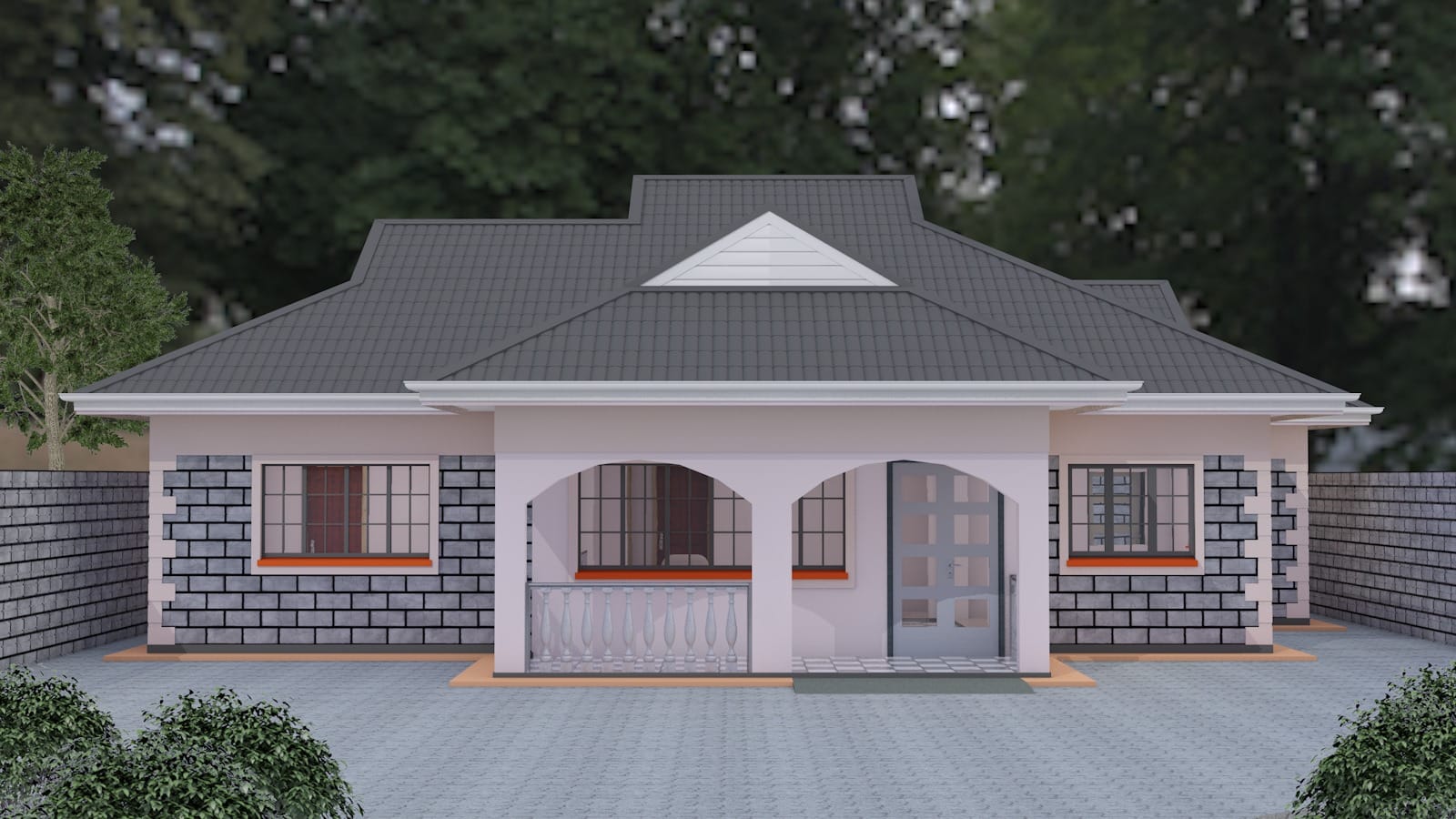 House Plans with Spacious rooms