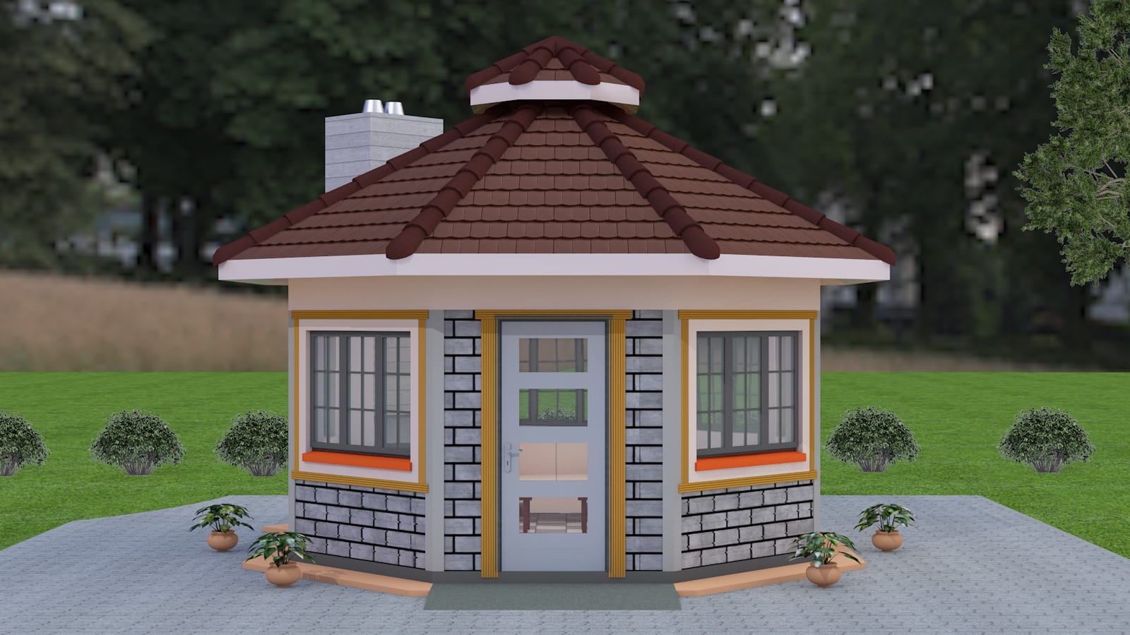 Sample low budget house plan