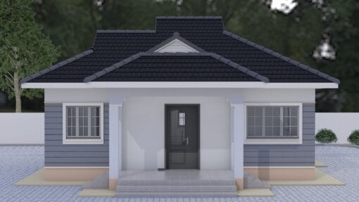 2 Bedroom House 113 front view