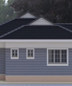 2 Bedroom House 113 left side view