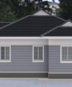 2 Bedroom House 113 right side view