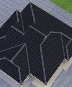 2 Bedroom House 113 aerial view