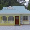 2 bedroom house plan - ID 123