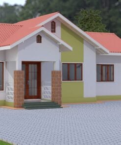 Small house design plans, 2 bedroom house plan
