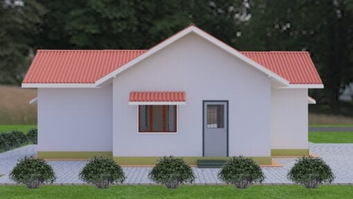 Gable roof