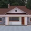 3 bedroom house design;