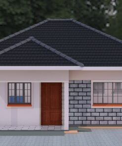 3 bedroom house plan - ID 126