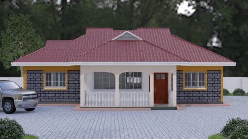 Small house building plan