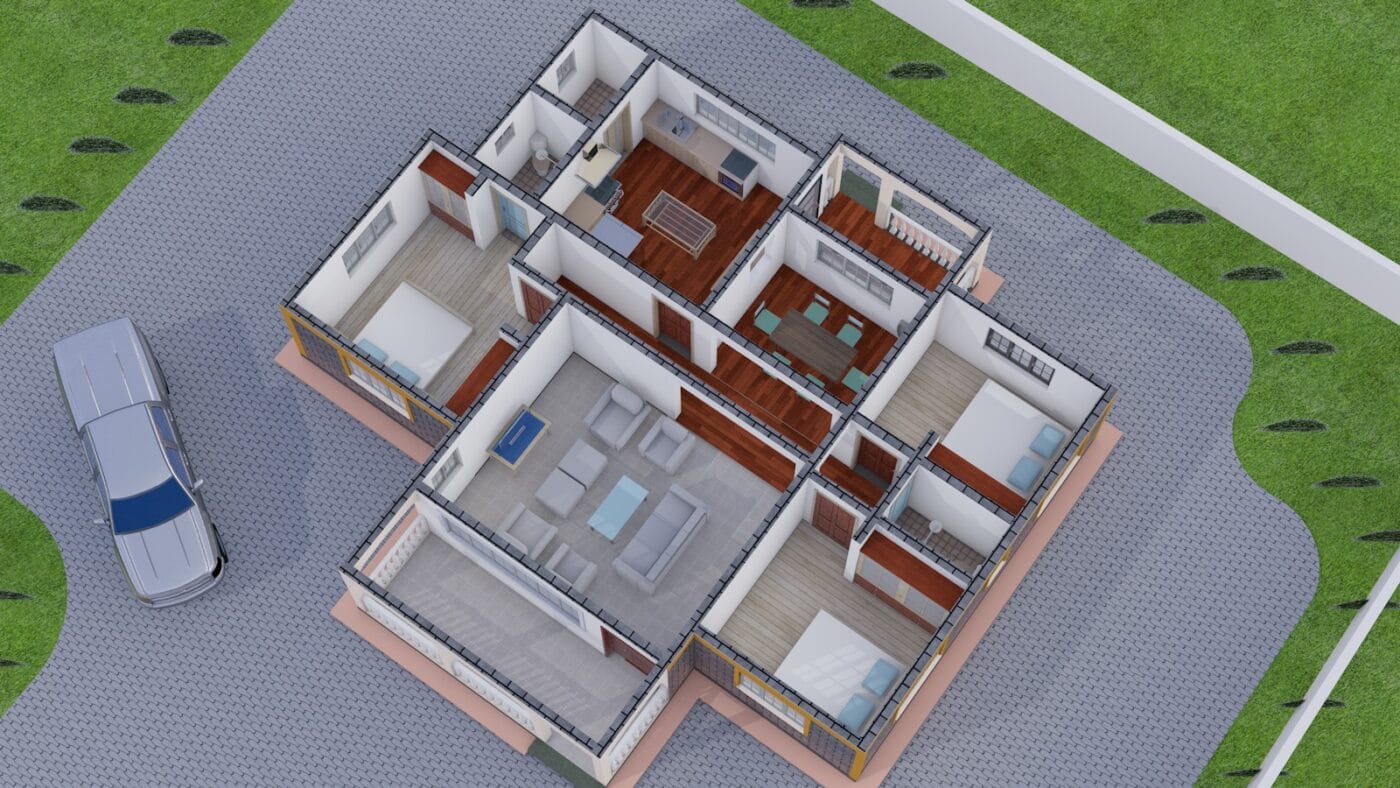 Architectural designs; house plan and cost to build