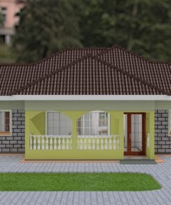 3 bedroom house plan - ID 131