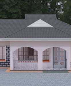 Spacious 3 Bedroom House Plan Design