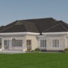 4 bedroom house plan with garage, one of the best house plans