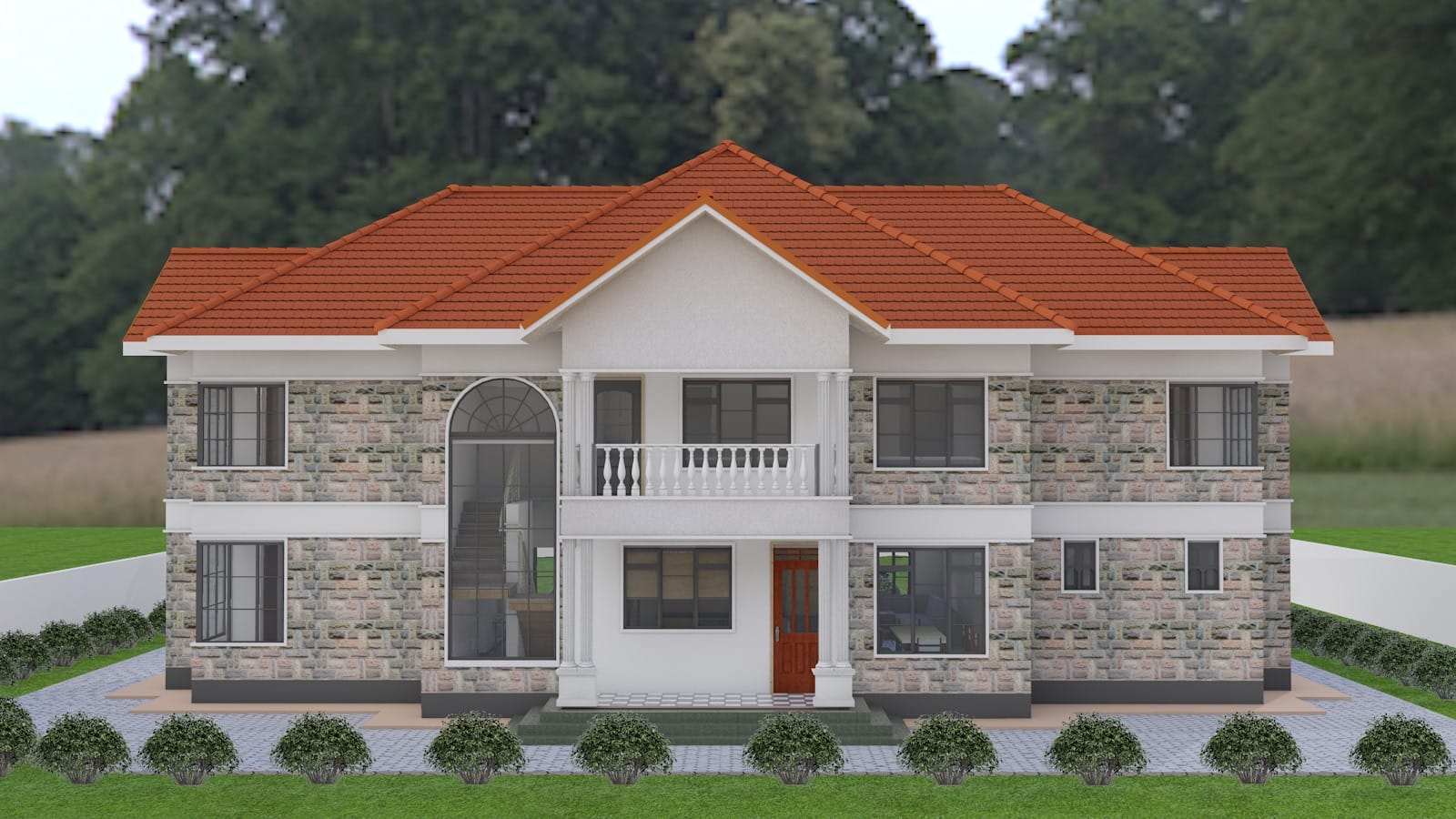 Sample pre-designed house plan