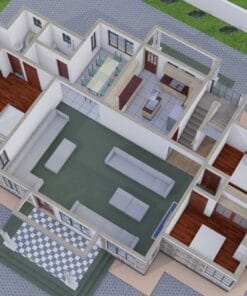 Modern floor plan house designs