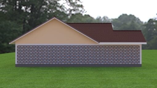 Church plan 116 back view