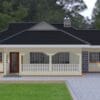 one story 3 bedroom house plan