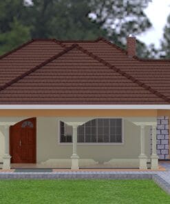 Spacious 3 bedroom house plan