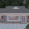 3 bedroom bungalow house plan