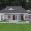 4 Bedroom House Plan with DSQ and Gazebo