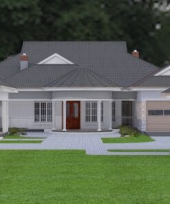 4 Bedroom House Plan with DSQ and Gazebo