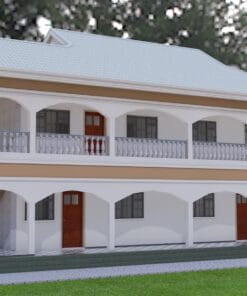 4 and 2 Bedroom Multi-family House Plan