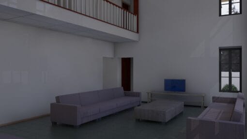 6 Bedroom House Plan 134 lounge