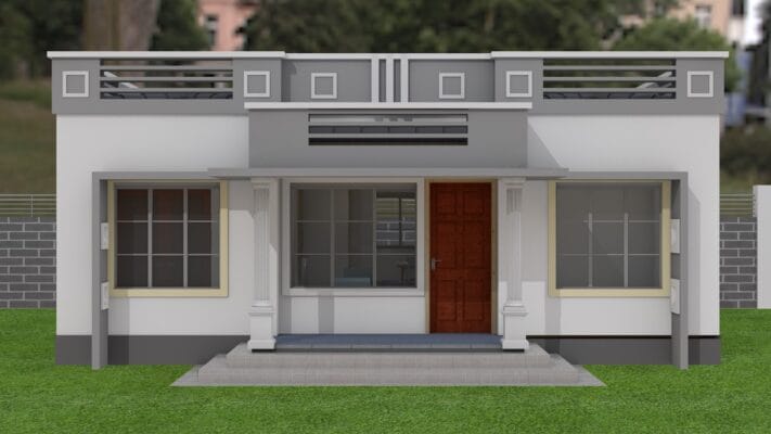 Modern small house building plans