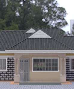 2 bedroom house plan