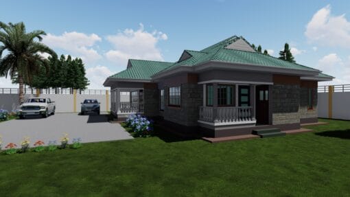 4 bedroom house plan design 142 3