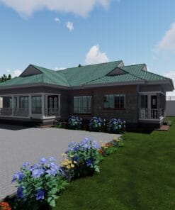 4 bedroom house plan design