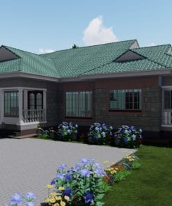 4 Bedroom house plan design