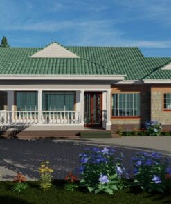 4 Bedroom Contemporary Home Plan Design - 142