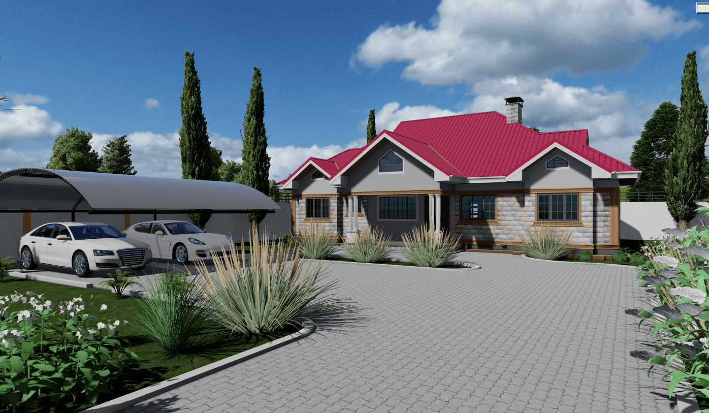 4 bedroom site view 1