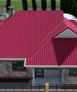 4 bedroom aerial view rear side