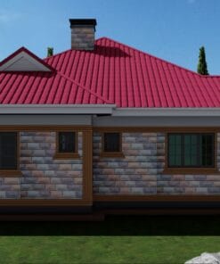 4 bedroom house plan right side