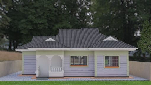 Beautiful Contemporary 3 Bedroom House Plan - ID 145 - Image 4