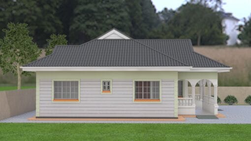 Beautiful Contemporary 3 Bedroom House Plan - ID 145 - Image 5