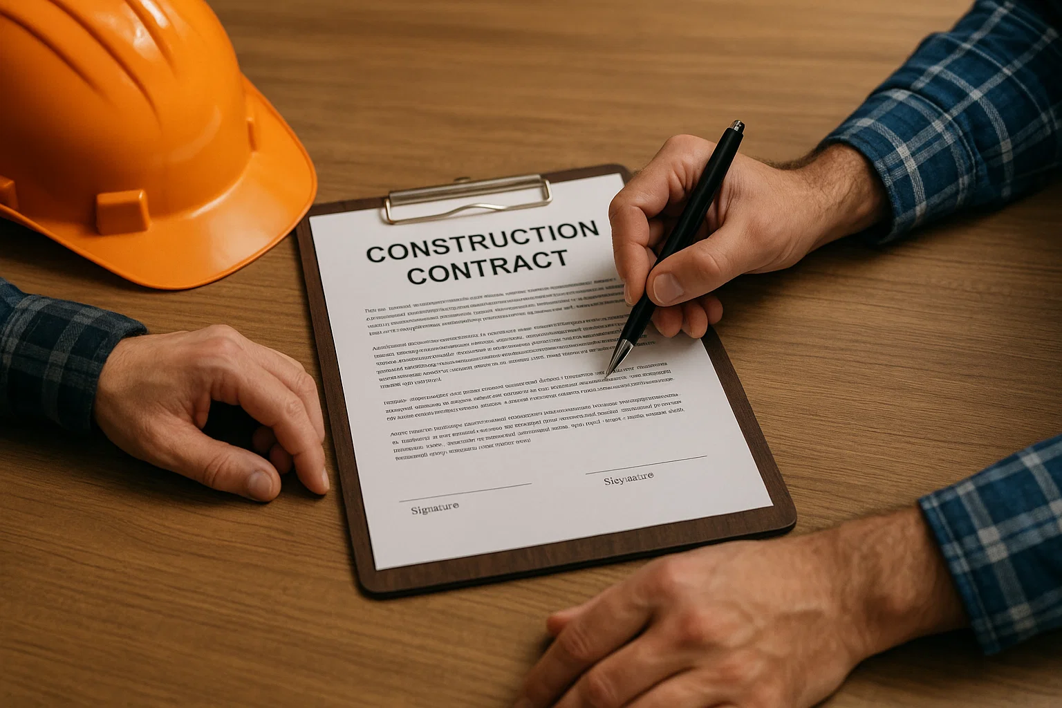 Construction contract