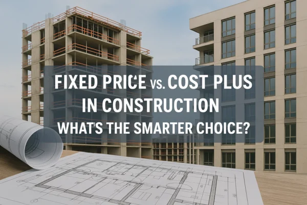 Fixed price vs cost plus in construction