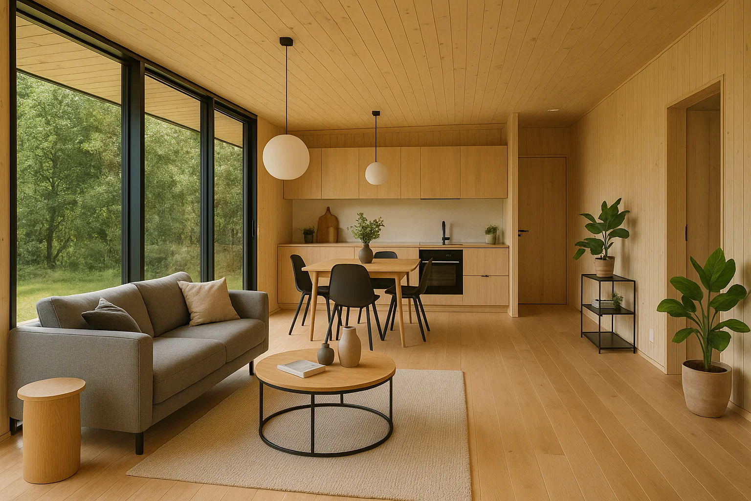 Interior design for a beautiful modular home