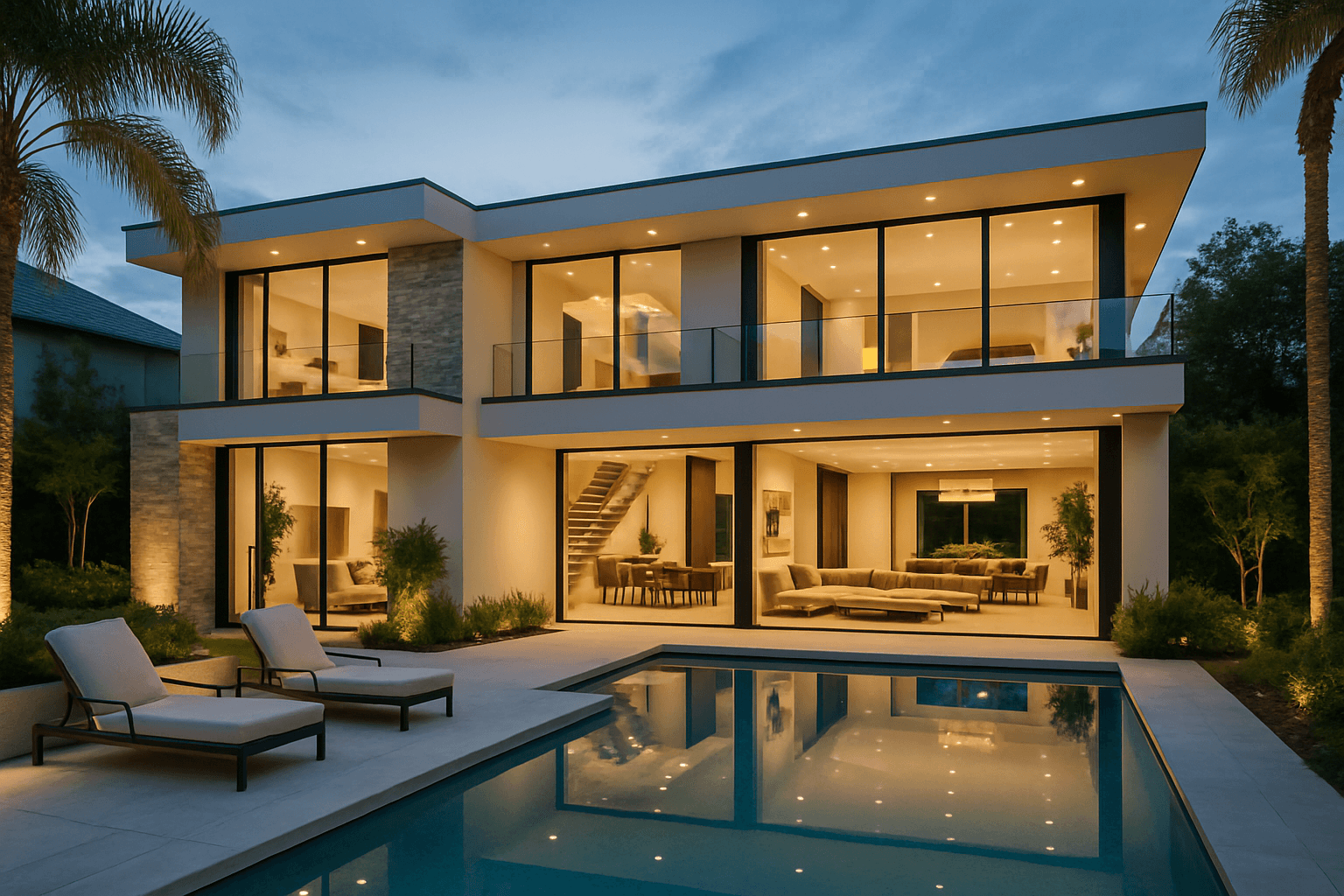 Luxury house plans: Beautiful house