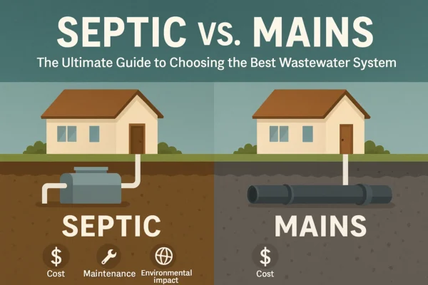 Septic vs Mains. The Ultimate Guide to Choosing the Best Wastewater System