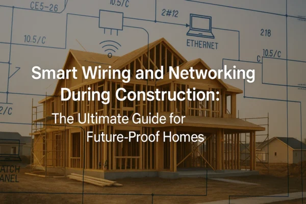 Smart Wiring and Networking During Construction